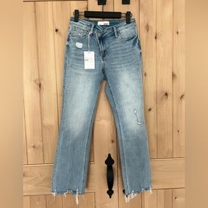Vervet jeans cross closure size 25